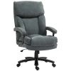 Big and Tall Desk Chair, Executive Office Chair, 450lbs, Heavy Duty Computer Chair for Heavy People, Gray