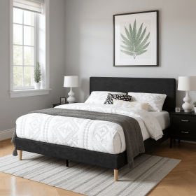 KING Size Platform Bed Frame