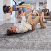 8X10 Ivory/Beige/Oriental Non-Shedding Living Room Bedroom Dining Home Office Stylish and Stain Resistant Area Rug