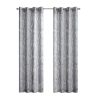 Grommet Top Sheer Bird on Branches Burnout Window Curtain(Only 1 Pc Panel)