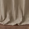 Solid Crushed Curtain Panel Pair(2 Pcs Window Panels)