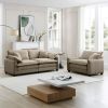 Modern Living Room Sofa Two Pieces Set, Suitable for Living room and Small Apartment