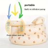 "Developmental Baby Seat â€“ BPA-Free Plastic with Washable Pad â€“ White"
