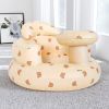 "Developmental Baby Seat â€“ BPA-Free Plastic with Washable Pad â€“ White"