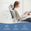 Ergonomic Office Computer Desk Chair, Mesh High Back Rolling Swivel Adjustable Task Chair with Headrest and Flip-up Armrests, Chair with Wheels, Black